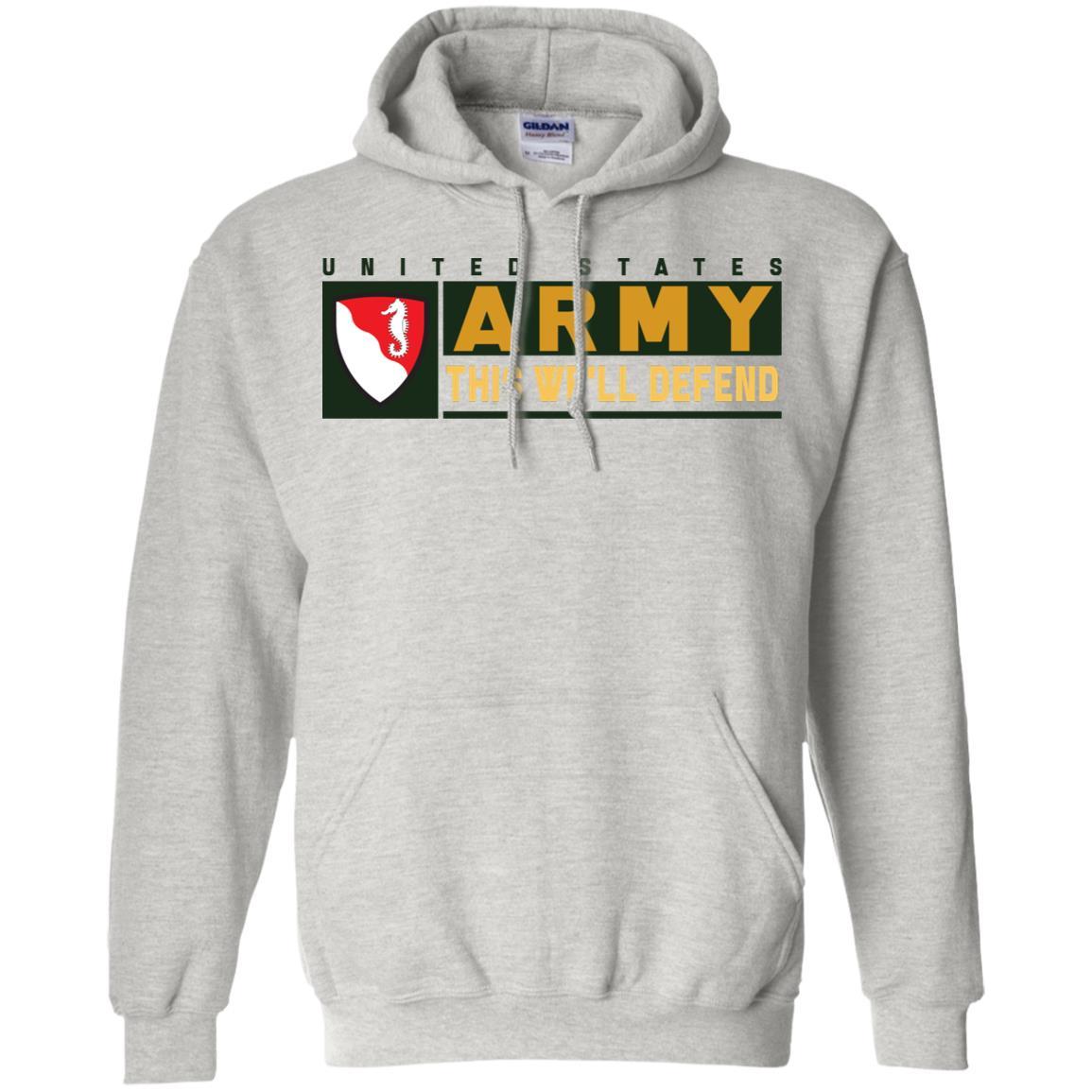 US Army 36TH ENGINEER BRIGADE- This We'll Defend T-Shirt On Front For Men-TShirt-Army-Veterans Nation