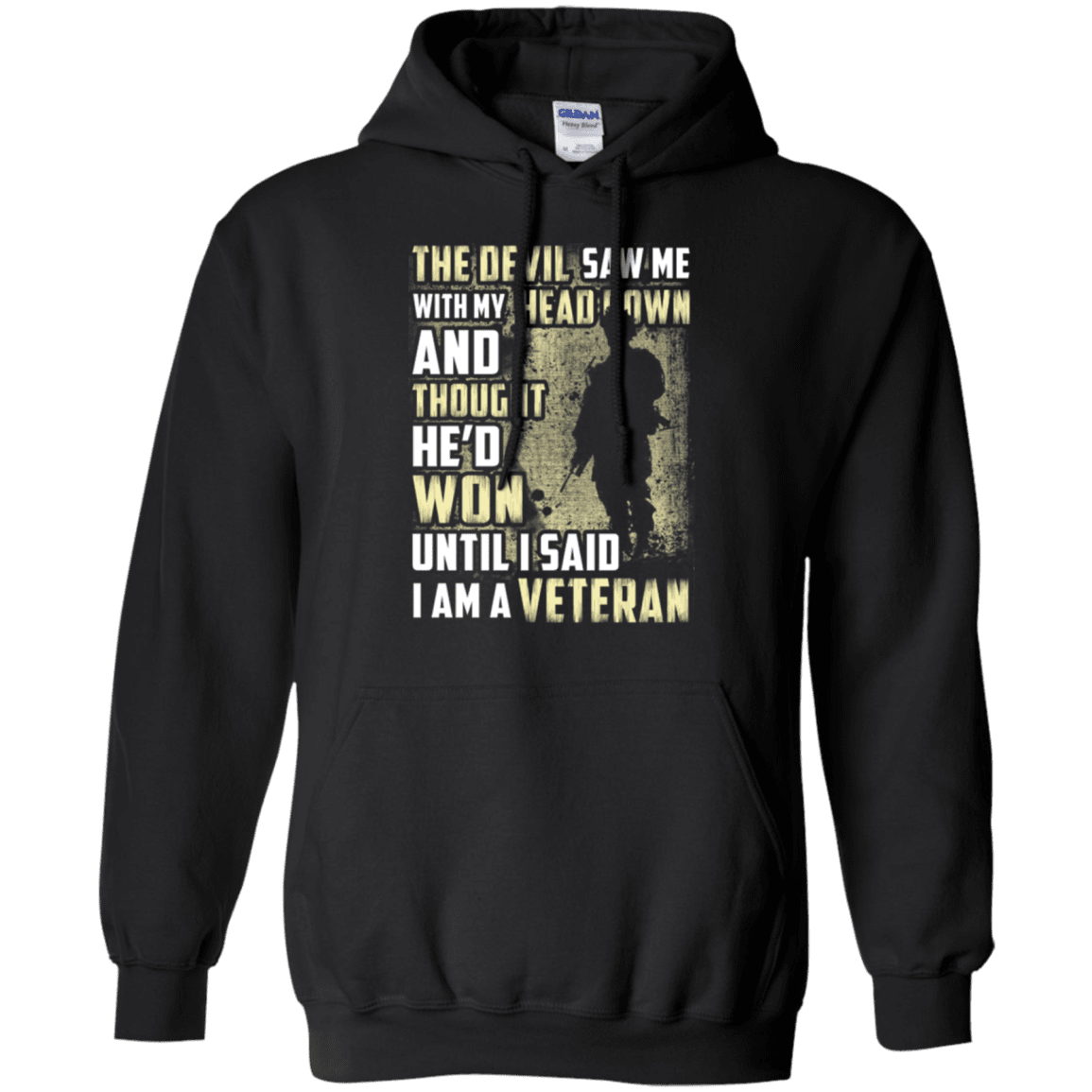 Military T-Shirt "I Am A Veteran"-TShirt-General-Veterans Nation