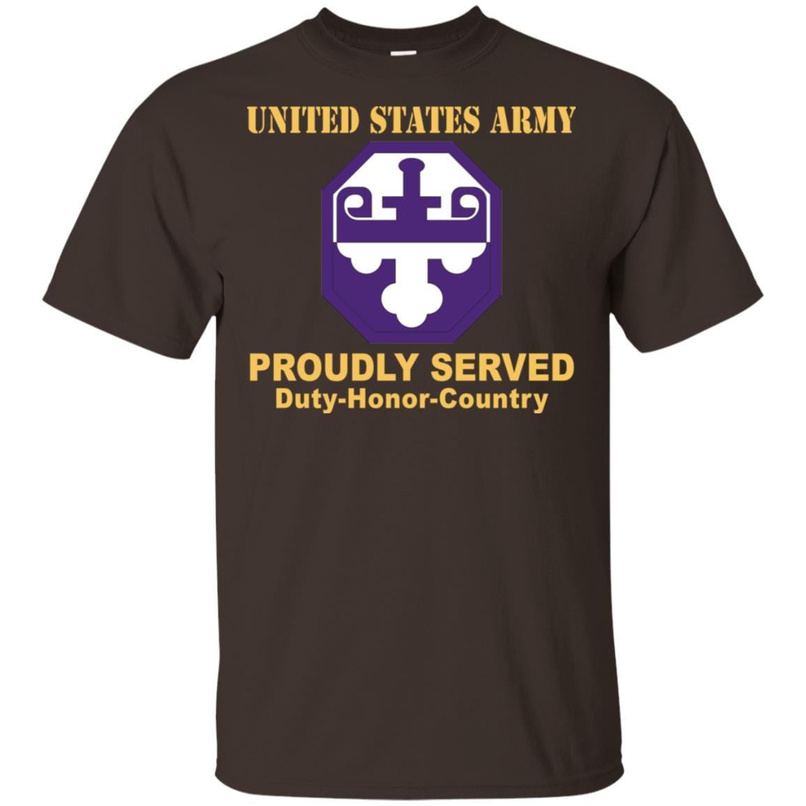 US ARMY 352 CIVIL AFFAIRS COMMAND- Proudly Served T-Shirt On Front For Men-TShirt-Army-Veterans Nation