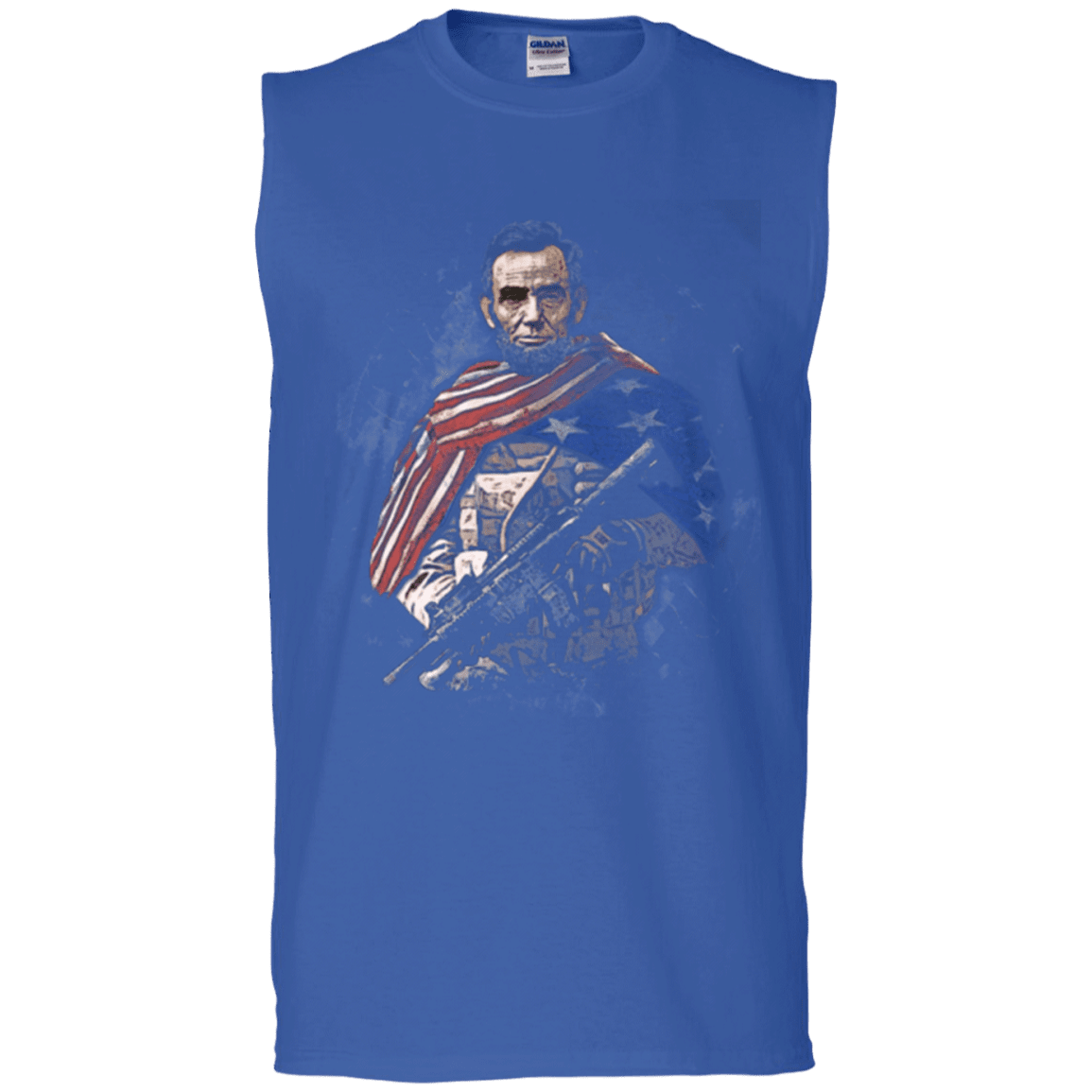 Military T-Shirt "Independent Day - Abraham Lincoln Soldier Presidents"-TShirt-General-Veterans Nation