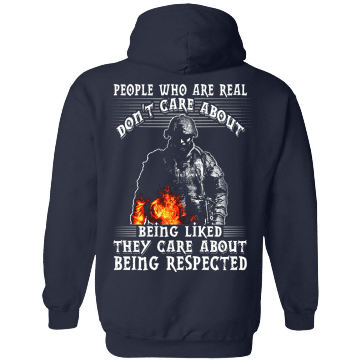 Military T-Shirt "Veteran - They Care About Being Respected"-TShirt-General-Veterans Nation