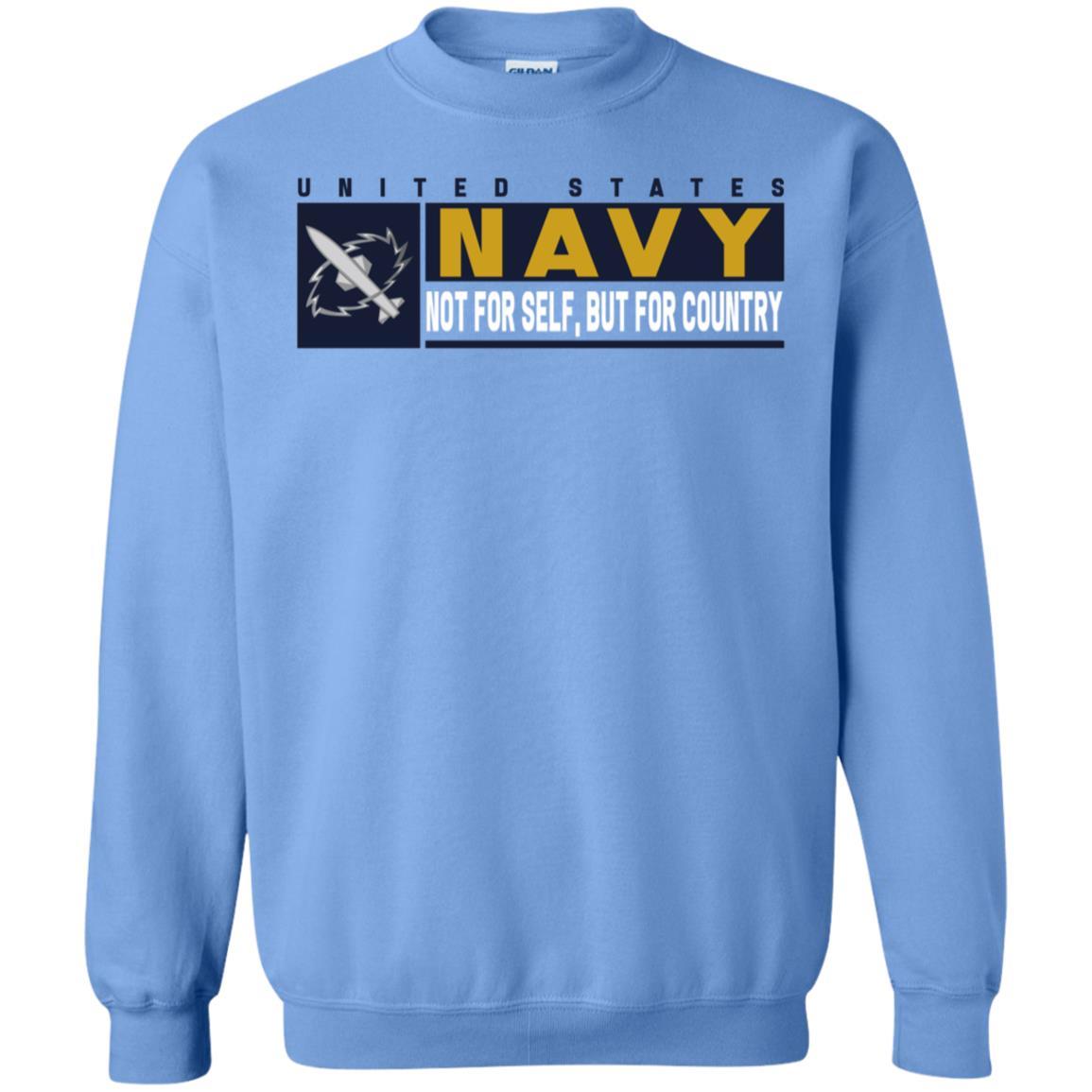 Navy Missile Technician Navy MT- Not for self Long Sleeve - Pullover Hoodie-TShirt-Navy-Veterans Nation