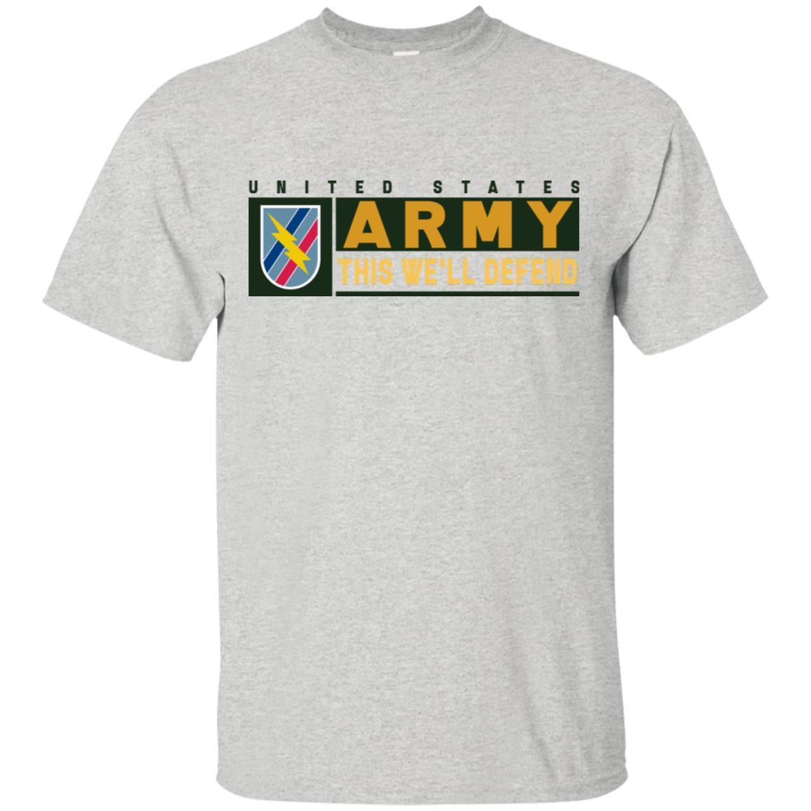 US Army 48TH INFANTRY BRIGADE COMBAT TEAM- This We'll Defend T-Shirt On Front For Men-TShirt-Army-Veterans Nation
