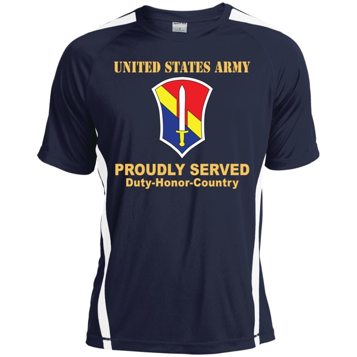 US ARMY 1 FIELD FORCE, VIETNAM- Proudly Served T-Shirt On Front For Men-TShirt-Army-Veterans Nation