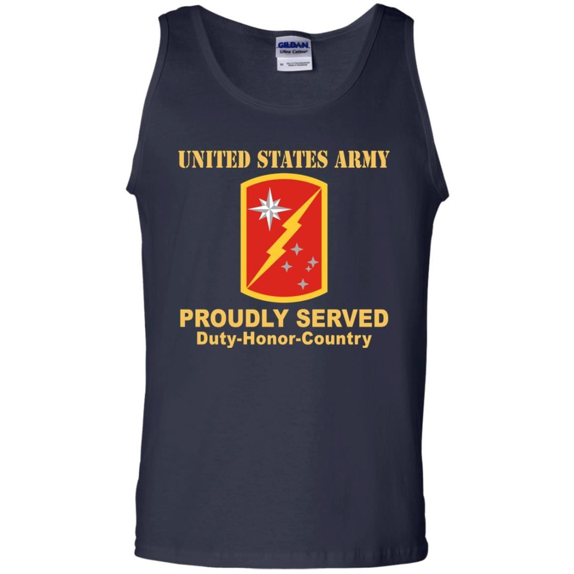US ARMY 45TH SUSTAINMENT BRIGADE- Proudly Served T-Shirt On Front For Men-TShirt-Army-Veterans Nation