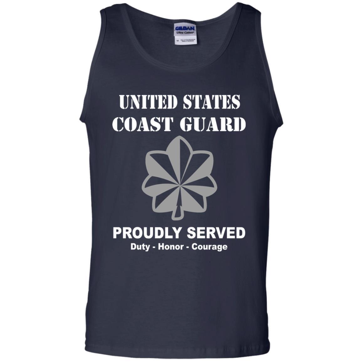 US Coast Guard O-5 Commander O5 CDR Senior Officer Men Front USCG T Shirt-TShirt-USCG-Veterans Nation