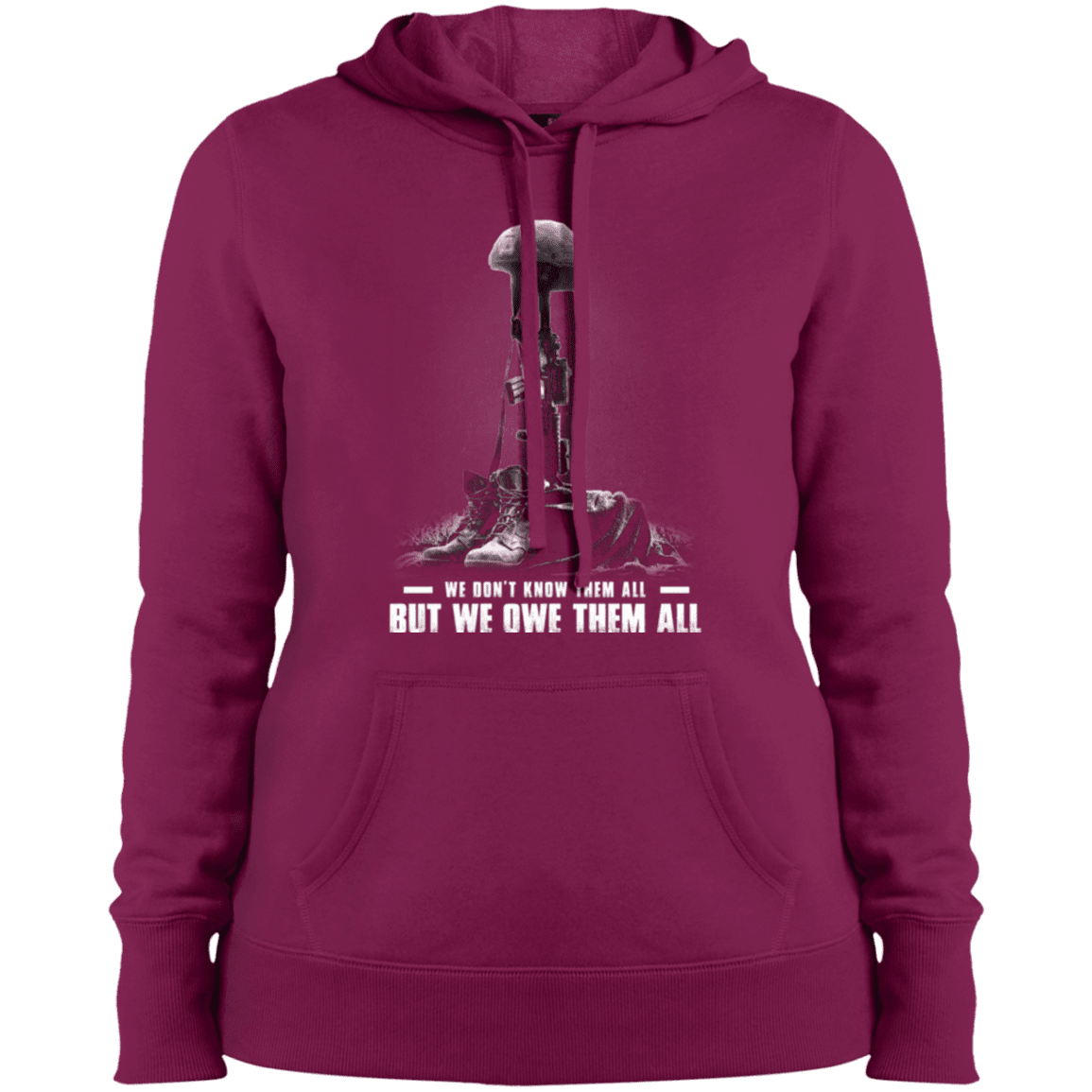 Military T-Shirt "Veteran - We Own Them All - Women" Front-TShirt-General-Veterans Nation