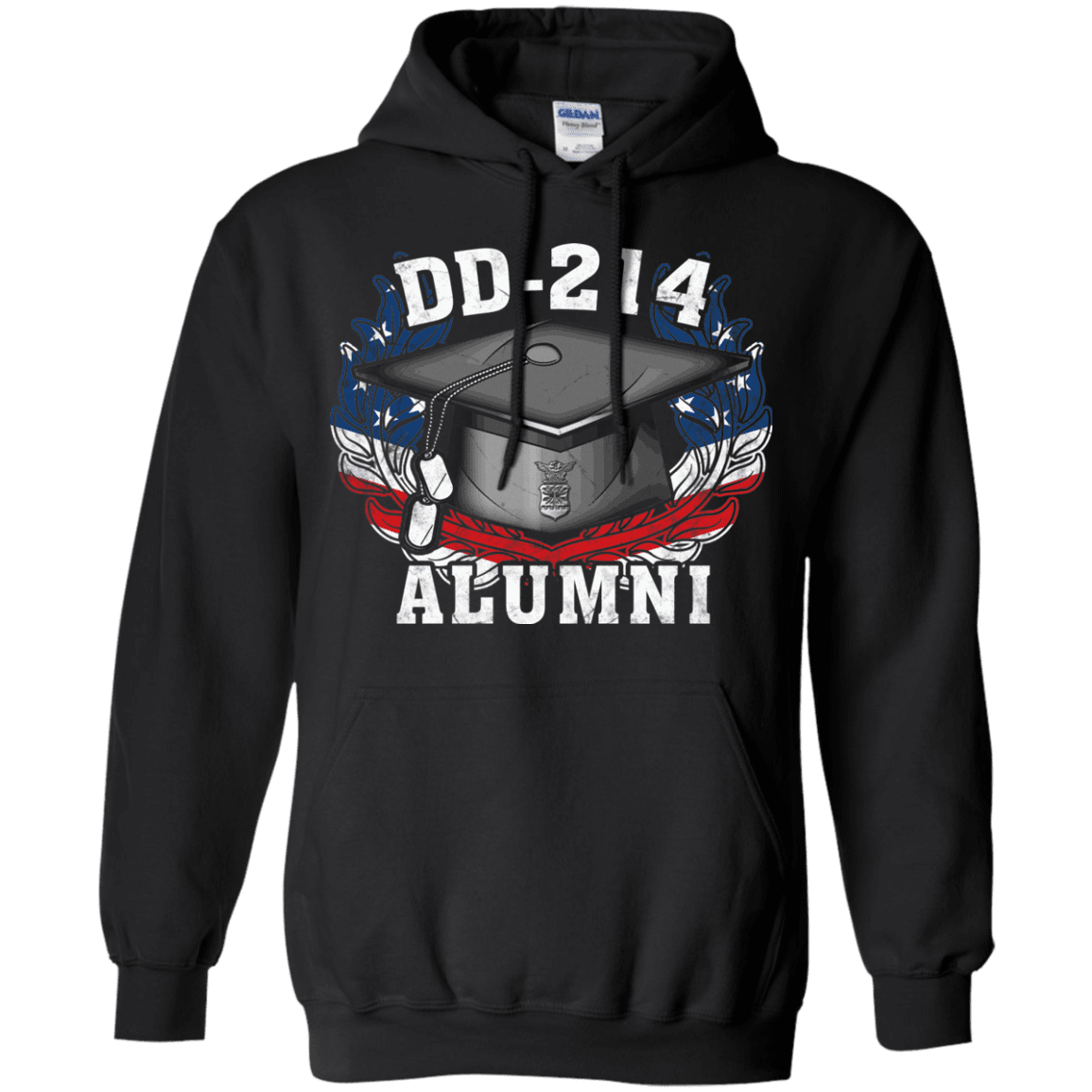 DD 214 Alumni Air Force Veteran Front T Shirts-TShirt-USAF-Veterans Nation