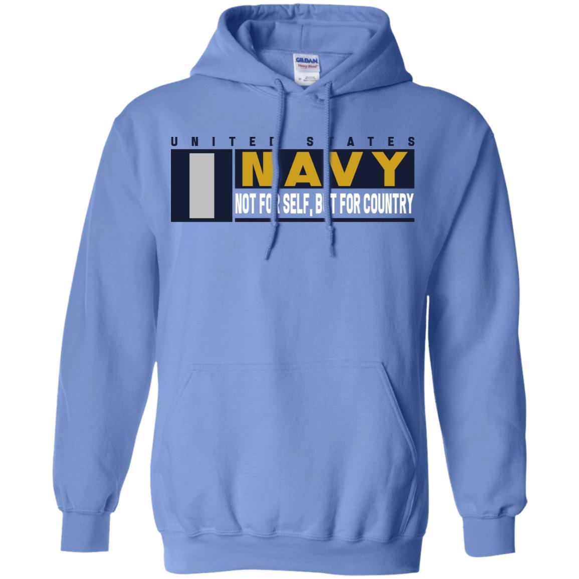 US Navy O-2 Lieutenant Junior Grade O2 LTJG Not For Self, But For Country Long Sleeve - Pullover Hoodie-TShirt-Navy-Veterans Nation