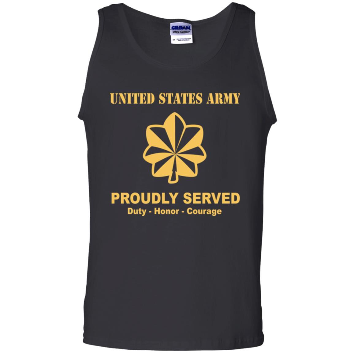 US Army O-4 Major O4 MAJ Field Officer Ranks Men Front Shirt US Army Rank-TShirt-Army-Veterans Nation