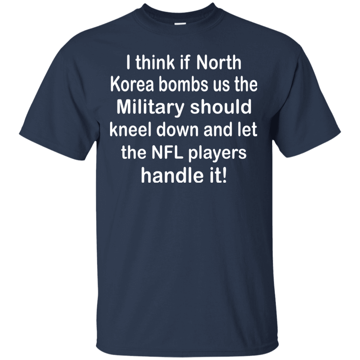 Military T-Shirt "Veteran Military Kneel" Front-TShirt-General-Veterans Nation