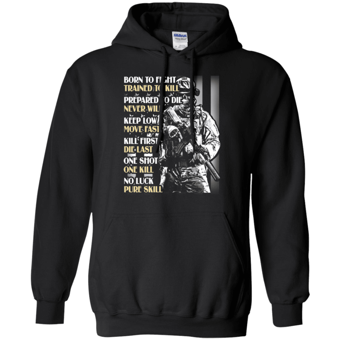 Military T-Shirt "Veteran Skill"-TShirt-General-Veterans Nation