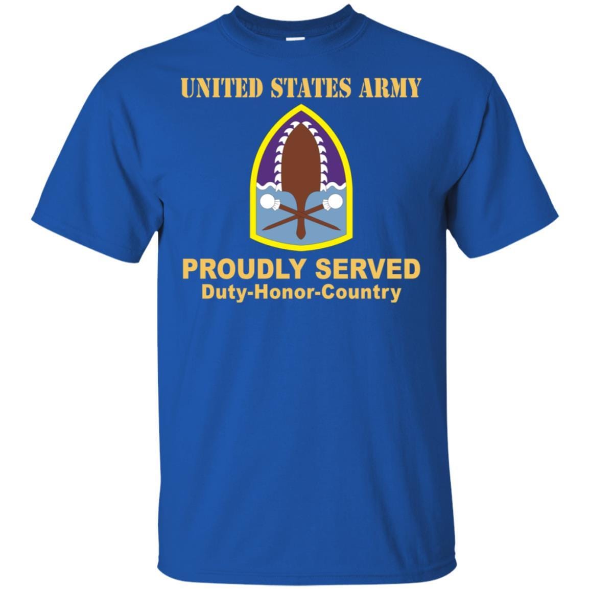 US ARMY 322 CIVIL AFFAIRS BRIGADE- Proudly Served T-Shirt On Front For Men-TShirt-Army-Veterans Nation