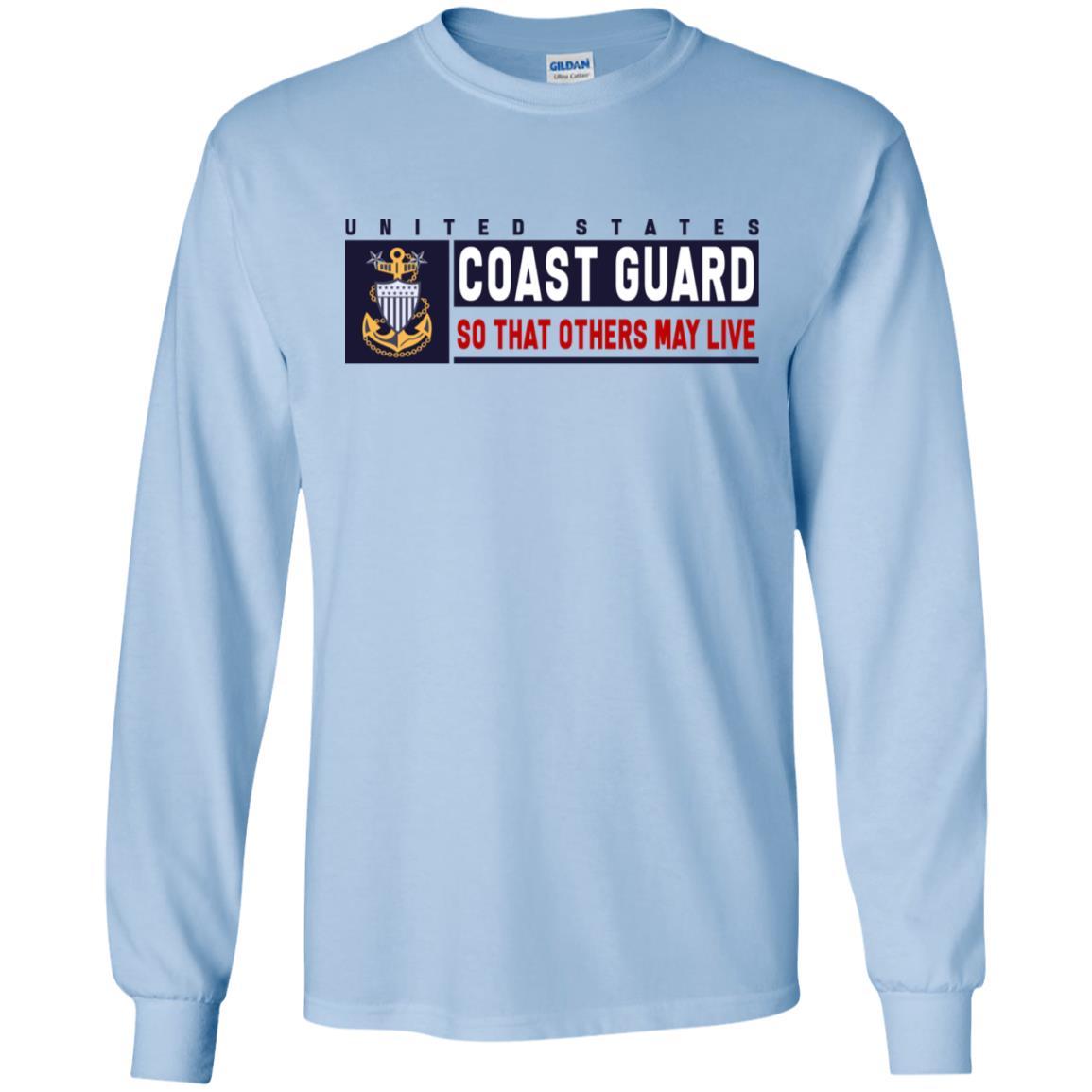 US Coast Guard E-9 So That Others May Live Long Sleeve - Pullover Hoodie-TShirt-USCG-Veterans Nation