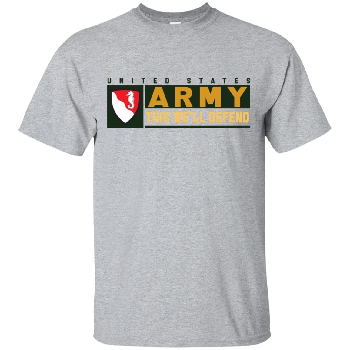US Army 36TH ENGINEER BRIGADE- This We'll Defend T-Shirt On Front For Men-TShirt-Army-Veterans Nation