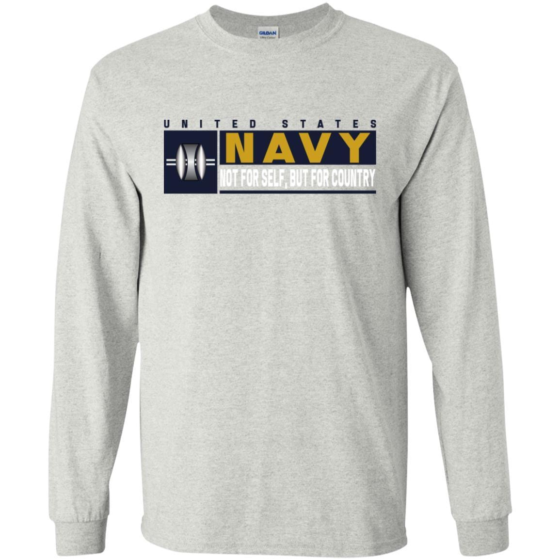 Navy Opticalman Navy OM- Not for self Long Sleeve - Pullover Hoodie-TShirt-Navy-Veterans Nation