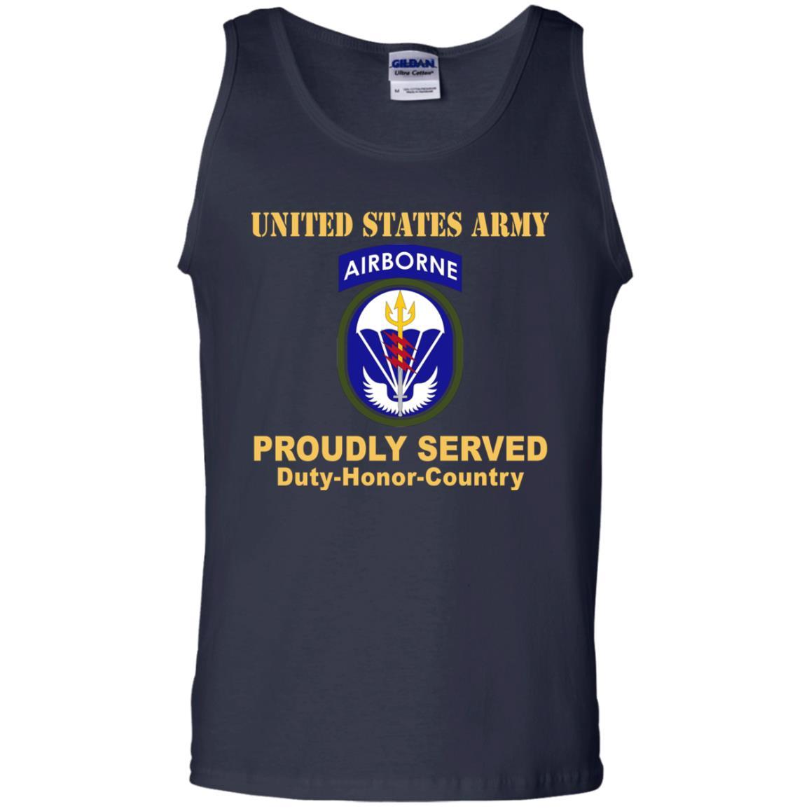 US ARMY SPECIAL OPERATIONS COMMAND SOUTH- Proudly Served T-Shirt On Front For Men-TShirt-Army-Veterans Nation