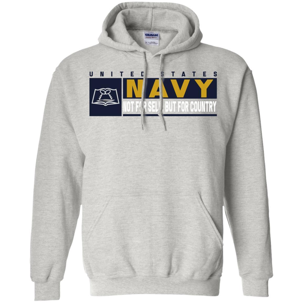 Navy Mess Management Specialist Navy MS- Not for self Long Sleeve - Pullover Hoodie-TShirt-Navy-Veterans Nation