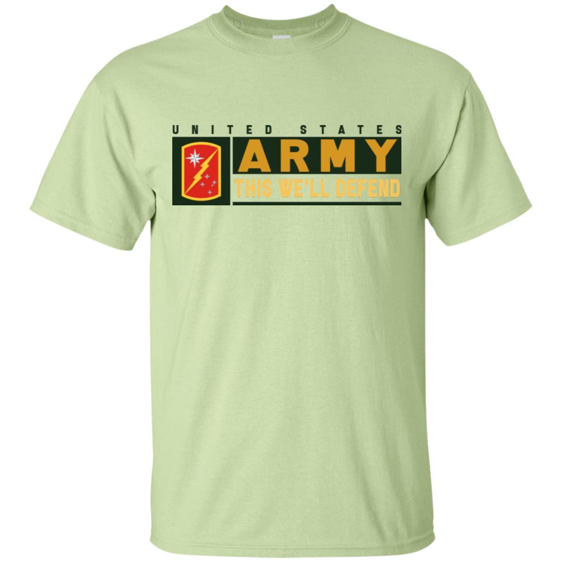 US Army 45TH SUSTAINMENT BRIGADE- This We'll Defend T-Shirt On Front For Men-TShirt-Army-Veterans Nation