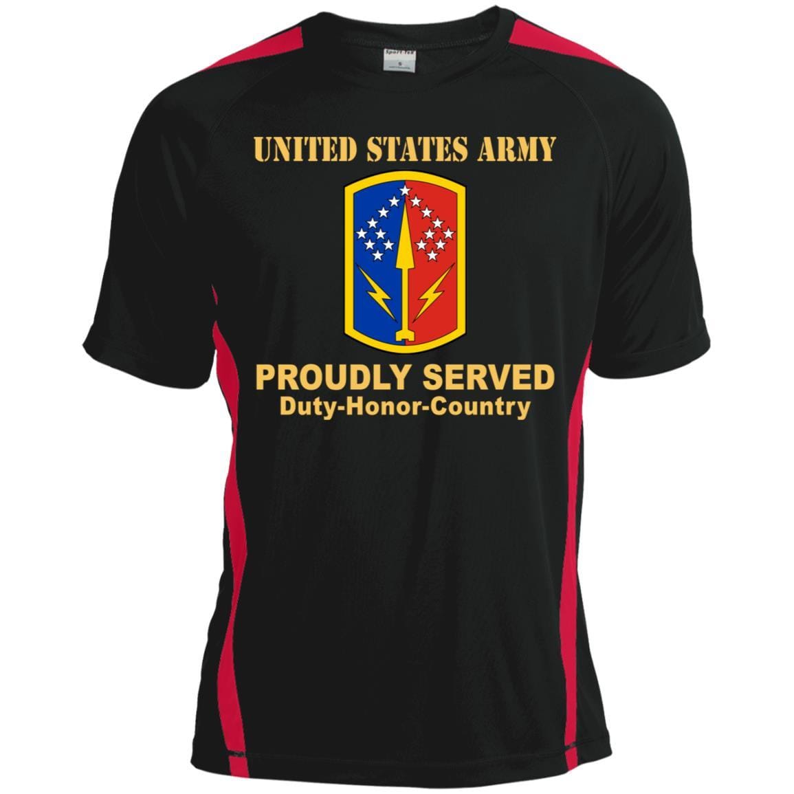 US ARMY 174 AIR DEFENSE ARTILLERY BRIGADE - Proudly Served T-Shirt On Front For Men-TShirt-Army-Veterans Nation