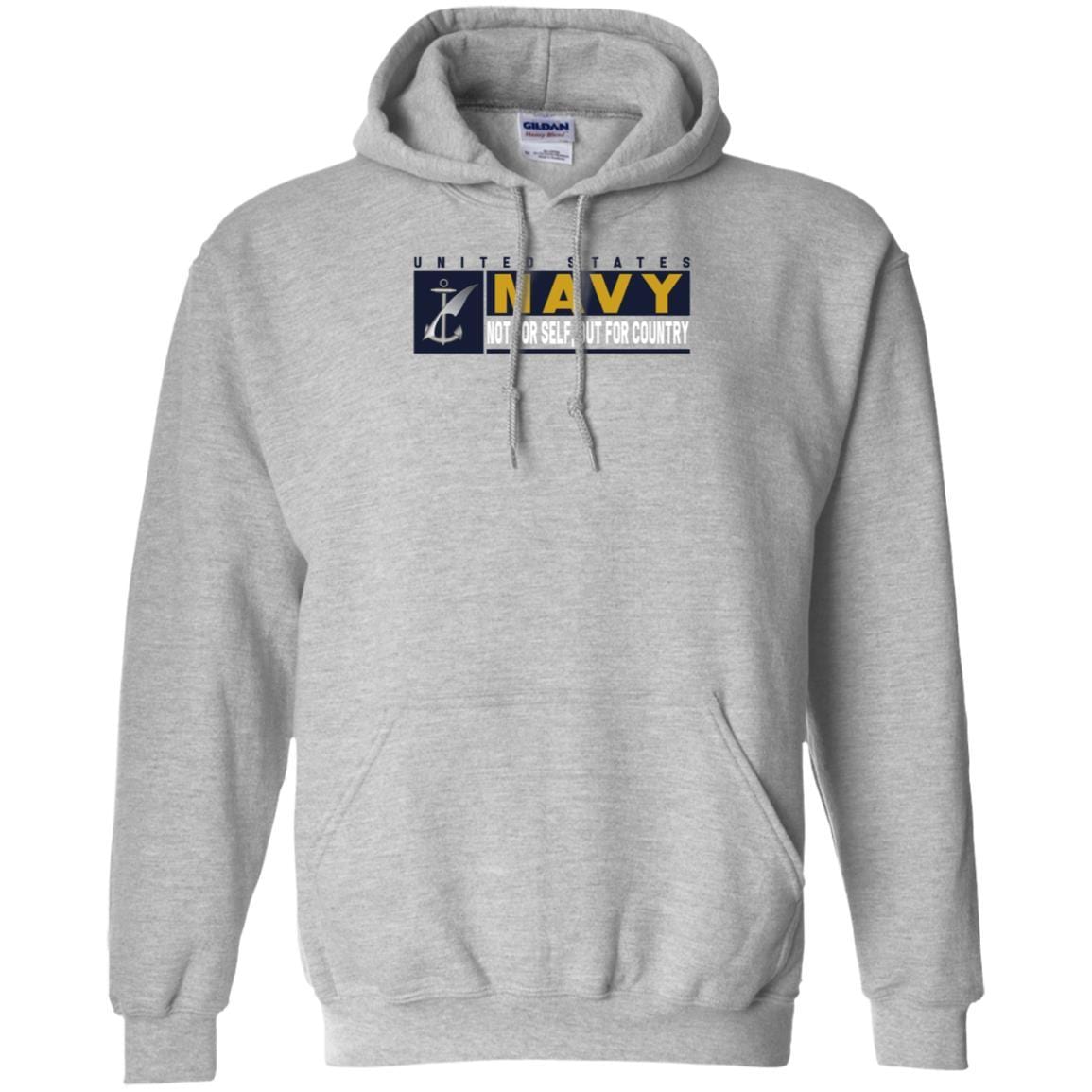 Navy Counselor Navy NC- Not for self Long Sleeve - Pullover Hoodie-TShirt-Navy-Veterans Nation