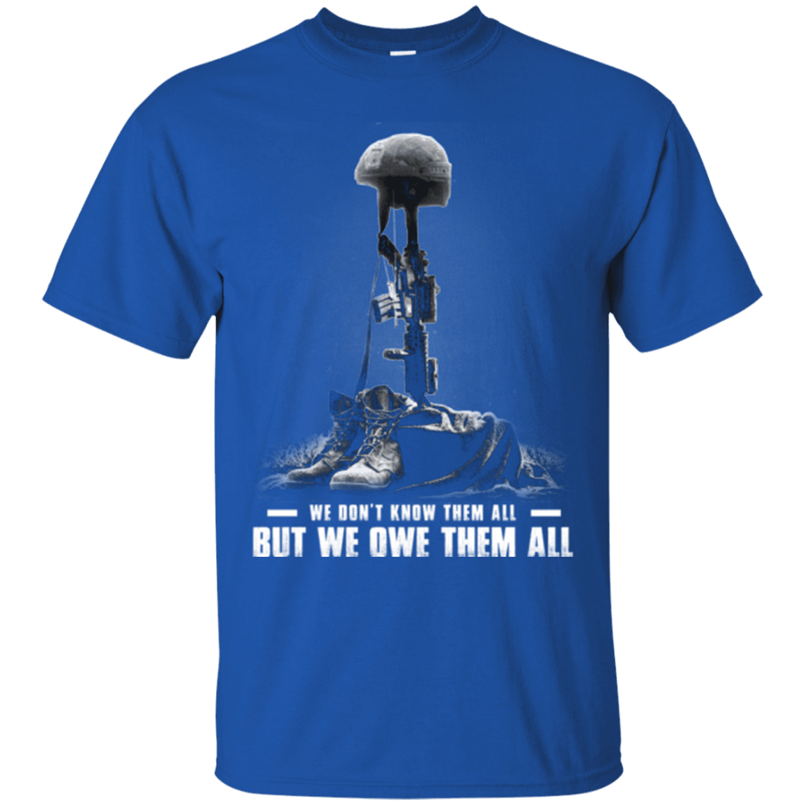 Military T-Shirt "Veteran - We Own Them All - Women" Front-TShirt-General-Veterans Nation