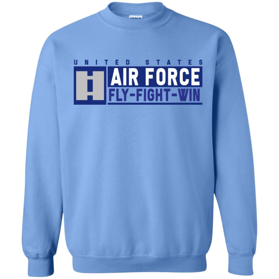 US Air Force O-3 Captain Fly - Fight - Win Long Sleeve - Pullover Hoodie-TShirt-USAF-Veterans Nation