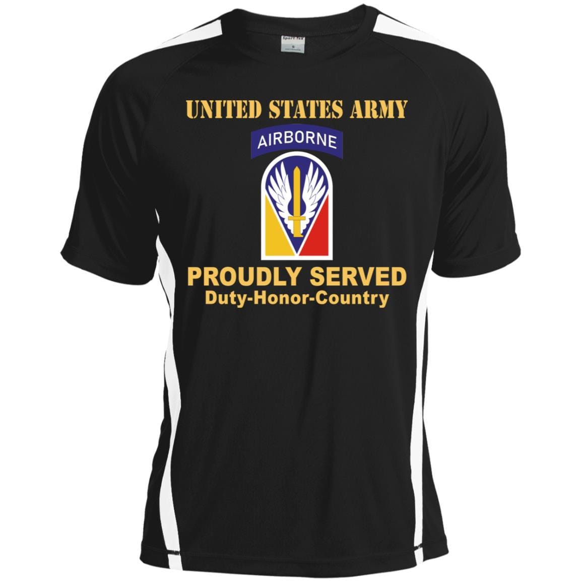 US ARMY CSIB JOINT READINESS TRAINING CENTER- Proudly Served T-Shirt On Front For Men-TShirt-Army-Veterans Nation