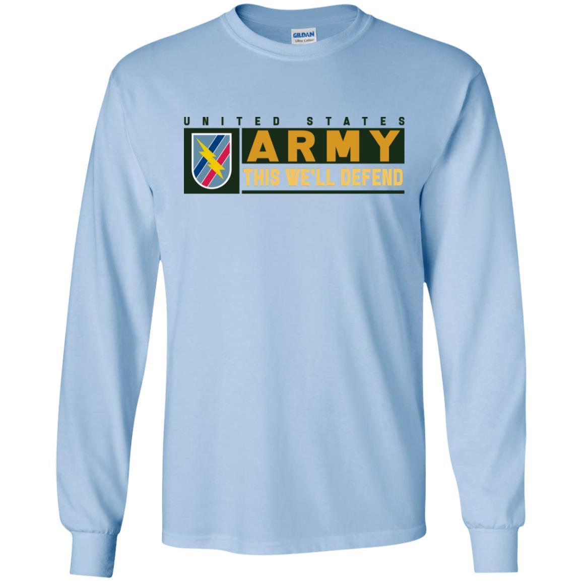 US Army 48TH INFANTRY BRIGADE COMBAT TEAM- This We'll Defend T-Shirt On Front For Men-TShirt-Army-Veterans Nation