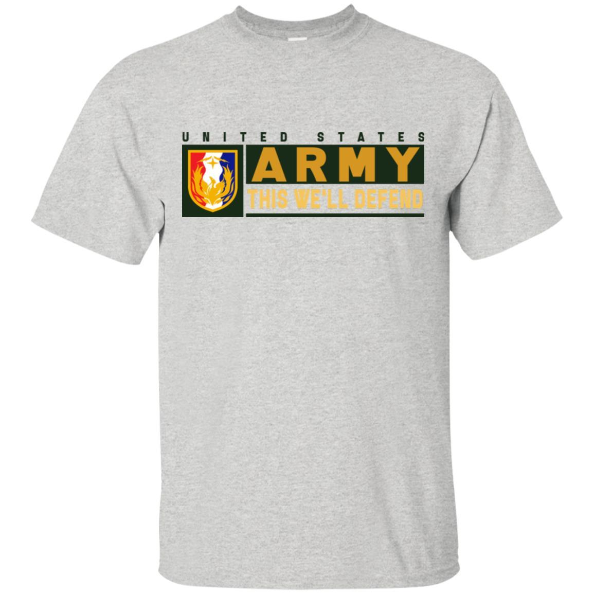 US Army 36TH SUSTAINMENT BRIGADE- This We'll Defend T-Shirt On Front For Men-TShirt-Army-Veterans Nation