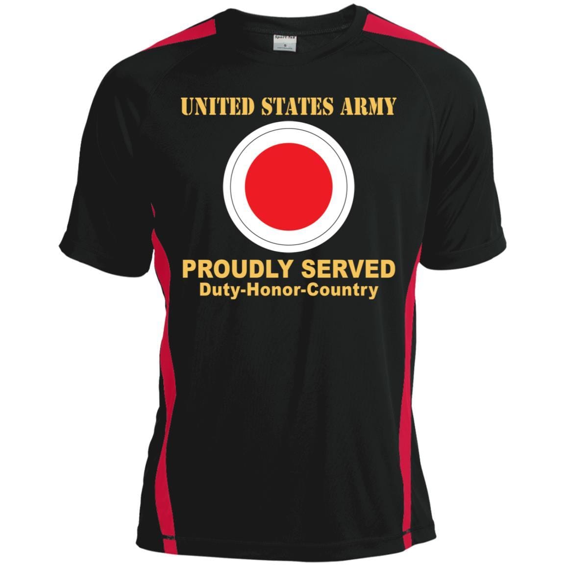 US ARMY 37TH INFANTRY BRIGADE COMBAT TEAM- Proudly Served T-Shirt On Front For Men-TShirt-Army-Veterans Nation