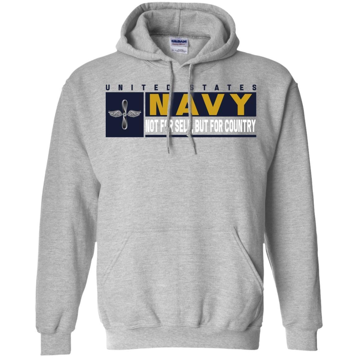U.S Navy Aviation machinist's mate Navy AD- Not for self Long Sleeve - Pullover Hoodie-TShirt-Navy-Veterans Nation