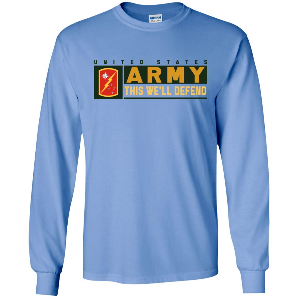 US Army 45TH SUSTAINMENT BRIGADE- This We'll Defend T-Shirt On Front For Men-TShirt-Army-Veterans Nation
