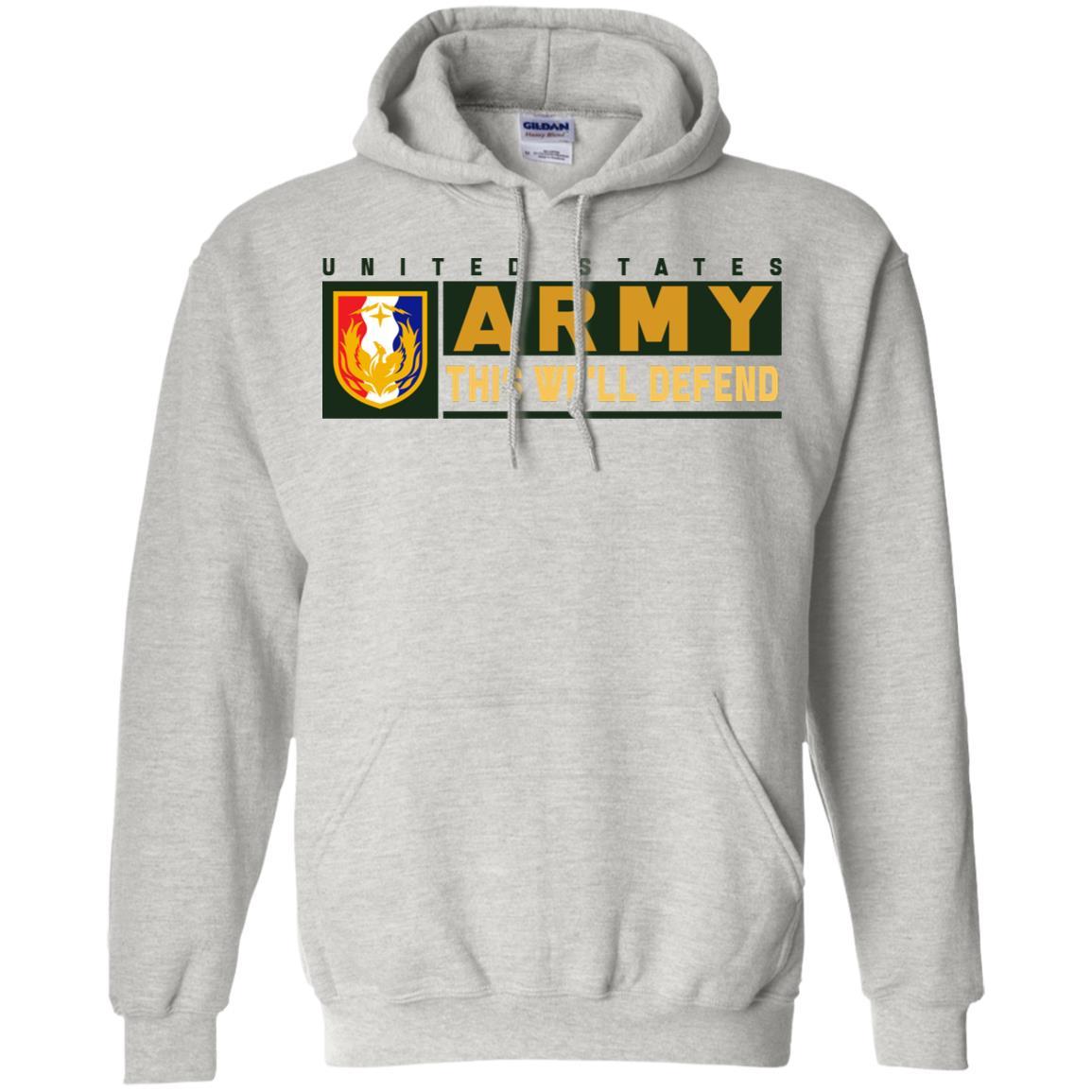 US Army 36TH SUSTAINMENT BRIGADE- This We'll Defend T-Shirt On Front For Men-TShirt-Army-Veterans Nation