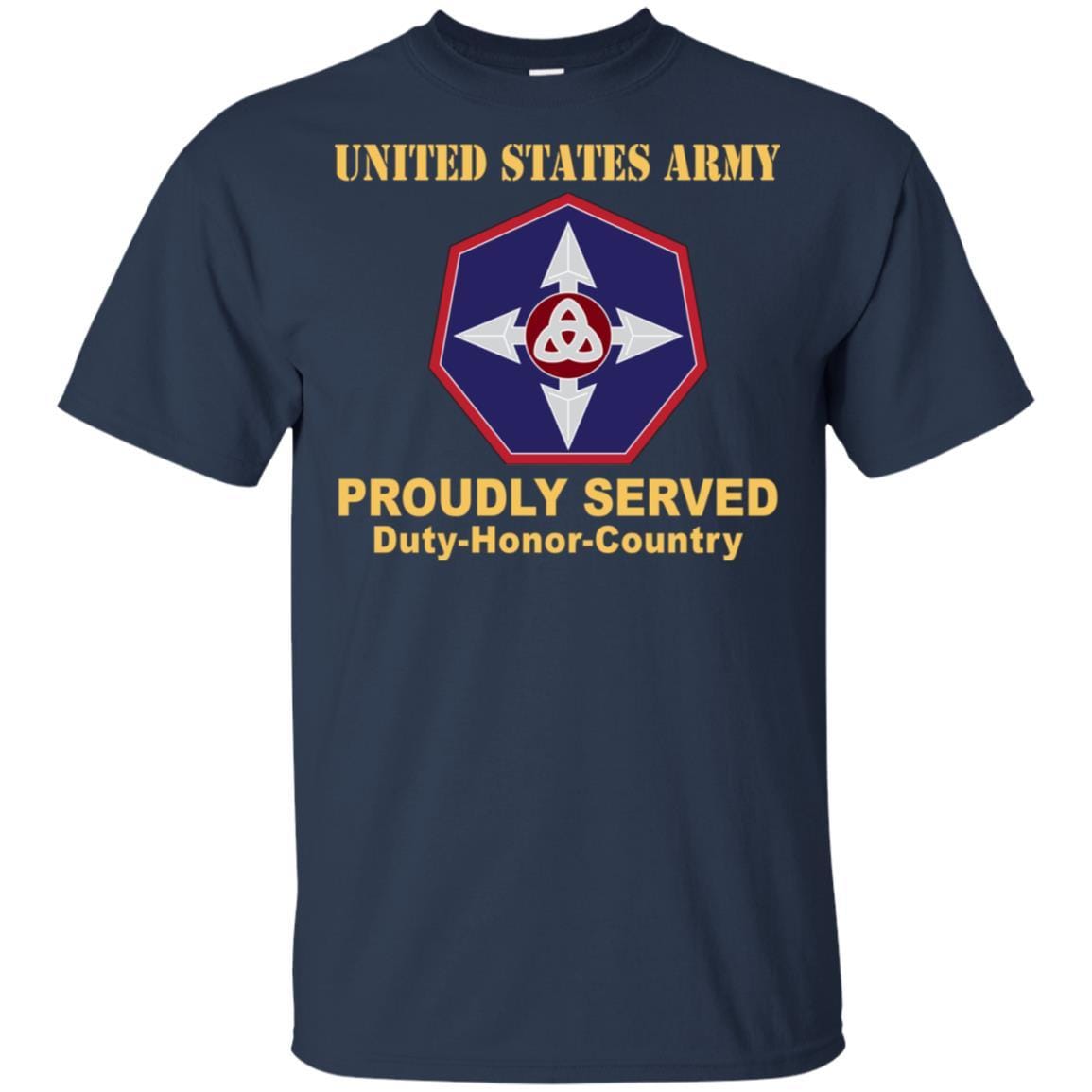 US ARMY 364TH EXPEDITIONARY SUSTAINMENT COMMAND- Proudly Served T-Shirt On Front For Men-TShirt-Army-Veterans Nation