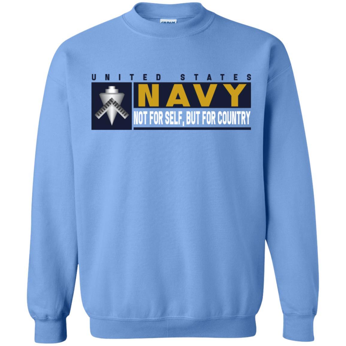 U.S Navy Builder Navy BU- Not for self Long Sleeve - Pullover Hoodie-TShirt-Navy-Veterans Nation