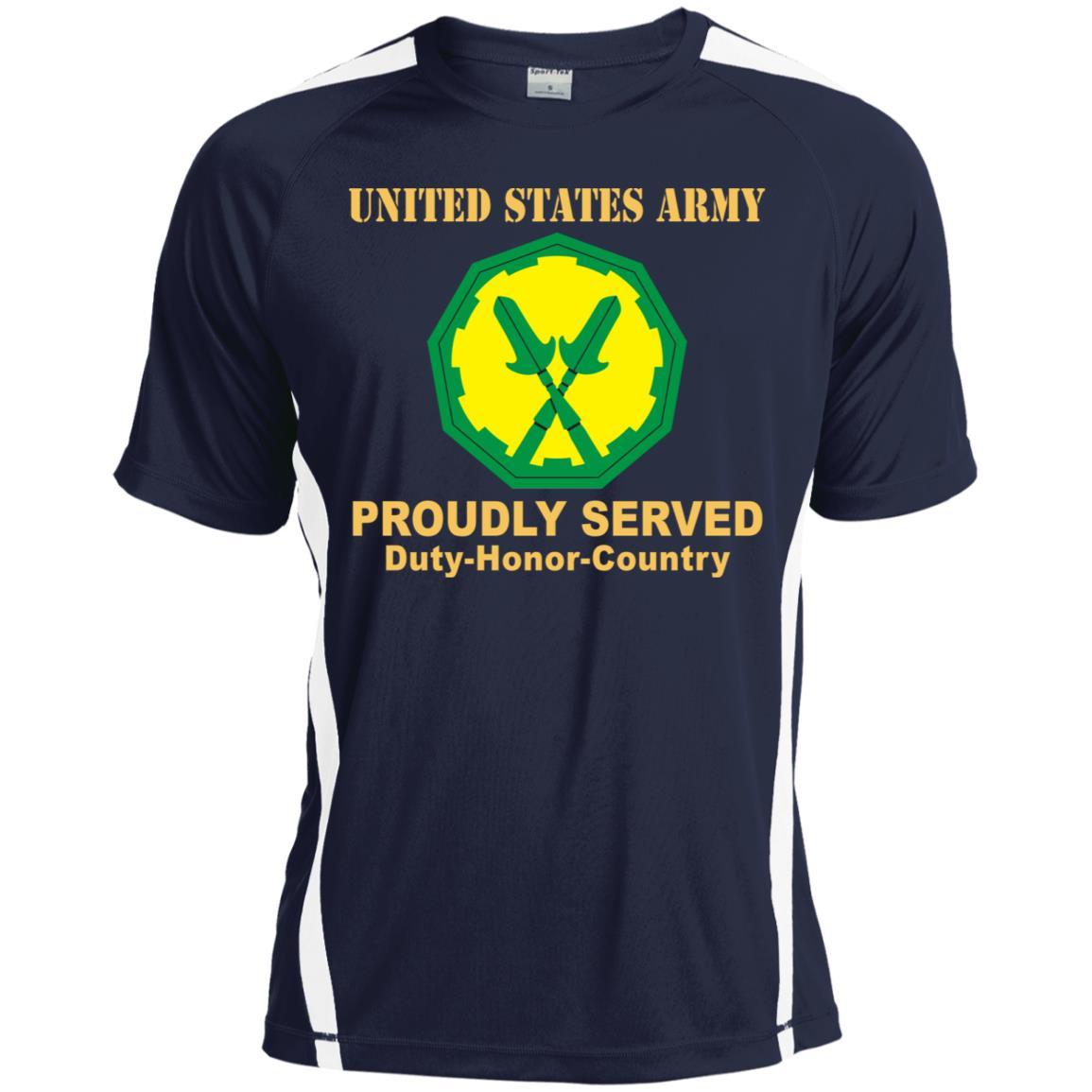 US ARMY 290TH MILITARY POLICE BRIGADE- Proudly Served T-Shirt On Front For Men-TShirt-Army-Veterans Nation