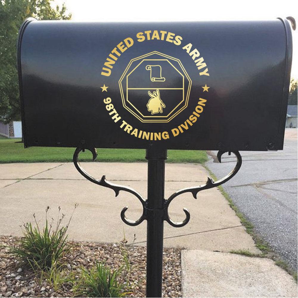 US Army Training Division Unit Crest Clear Stickers-Decal-Army-CSIB-Veterans Nation