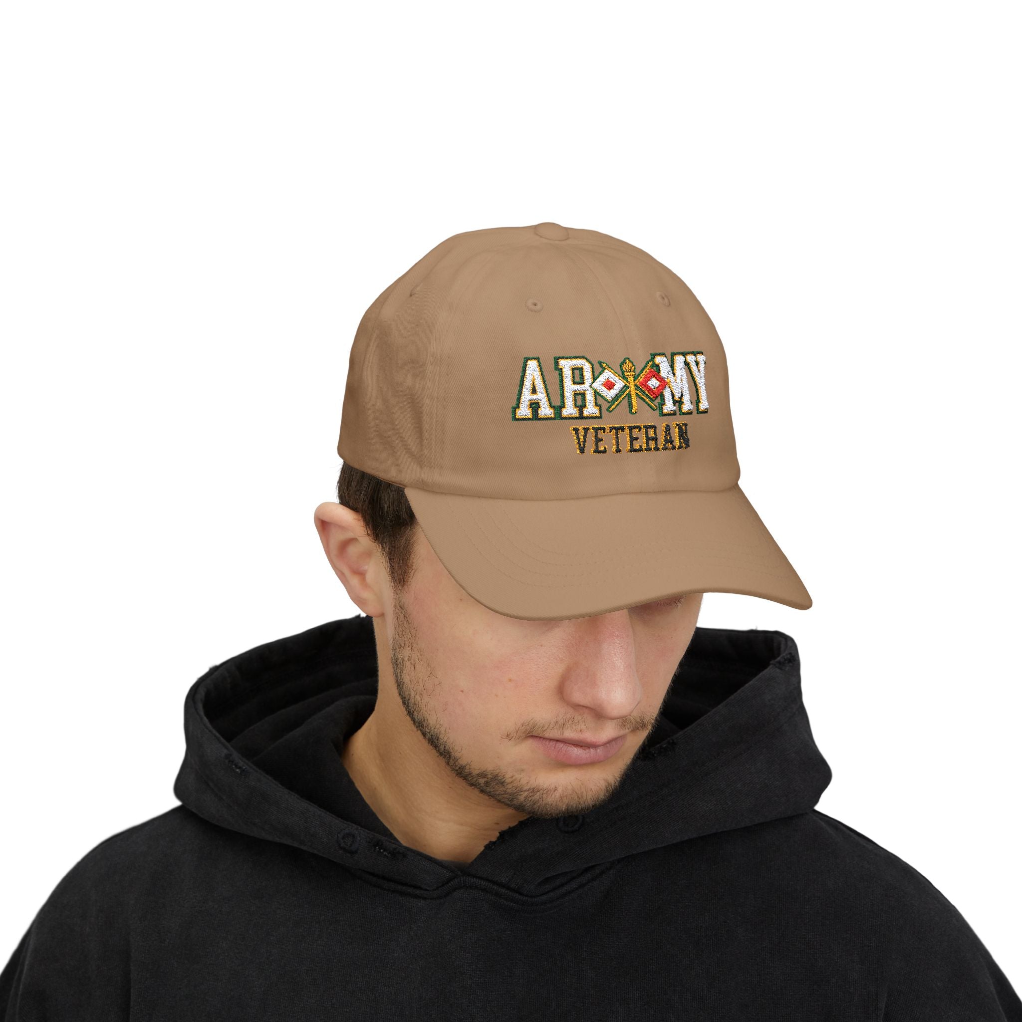 US ARMY Signal Corps Veteran Embroidered Classic Dad Cap