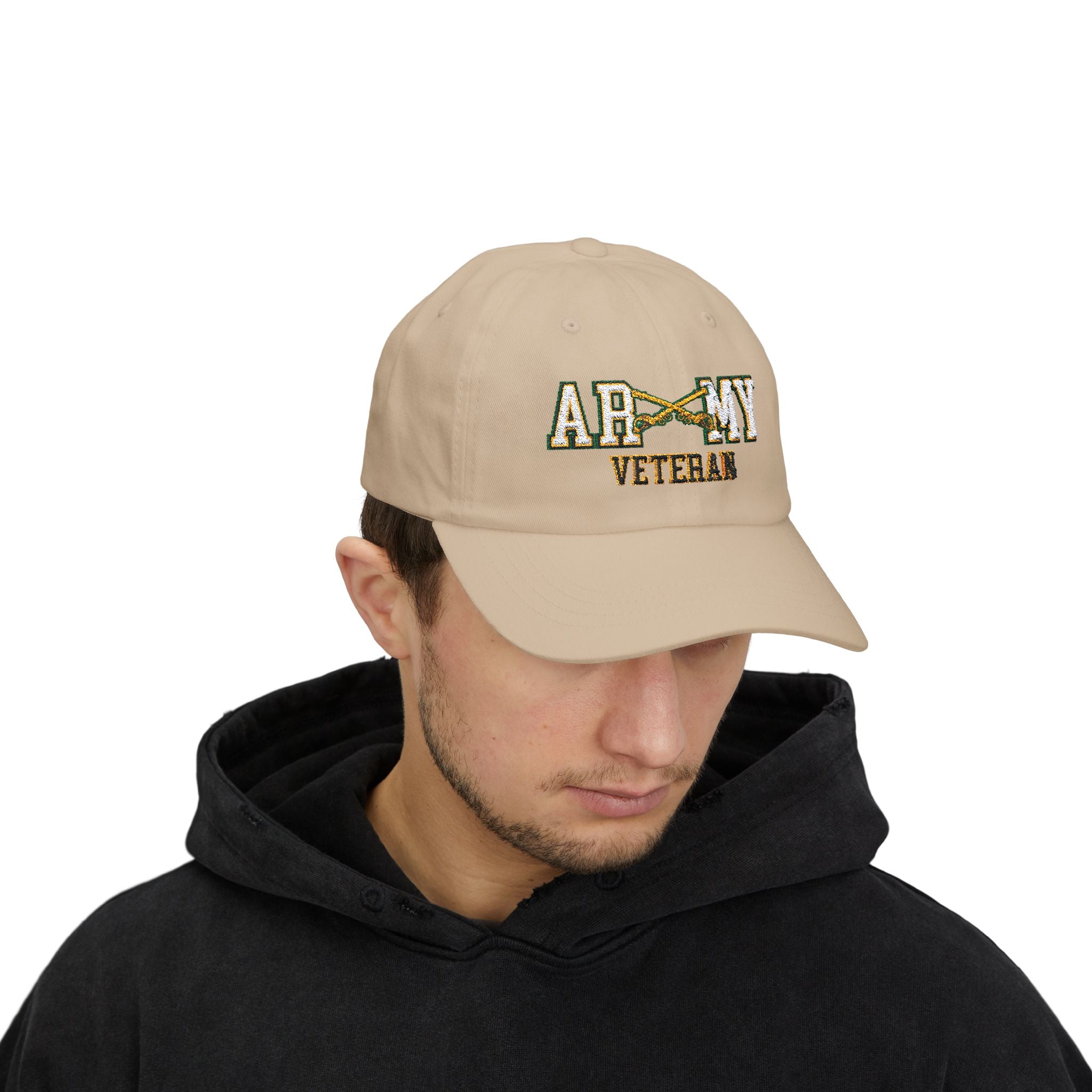 US ARMY Cavalry Veteran Embroidered Classic Dad Cap