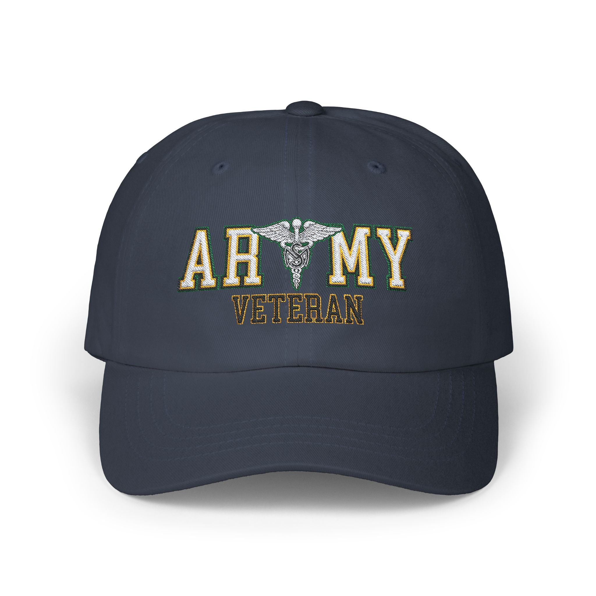 US ARMY Medical Service Corps Veteran Embroidered Classic Dad Cap