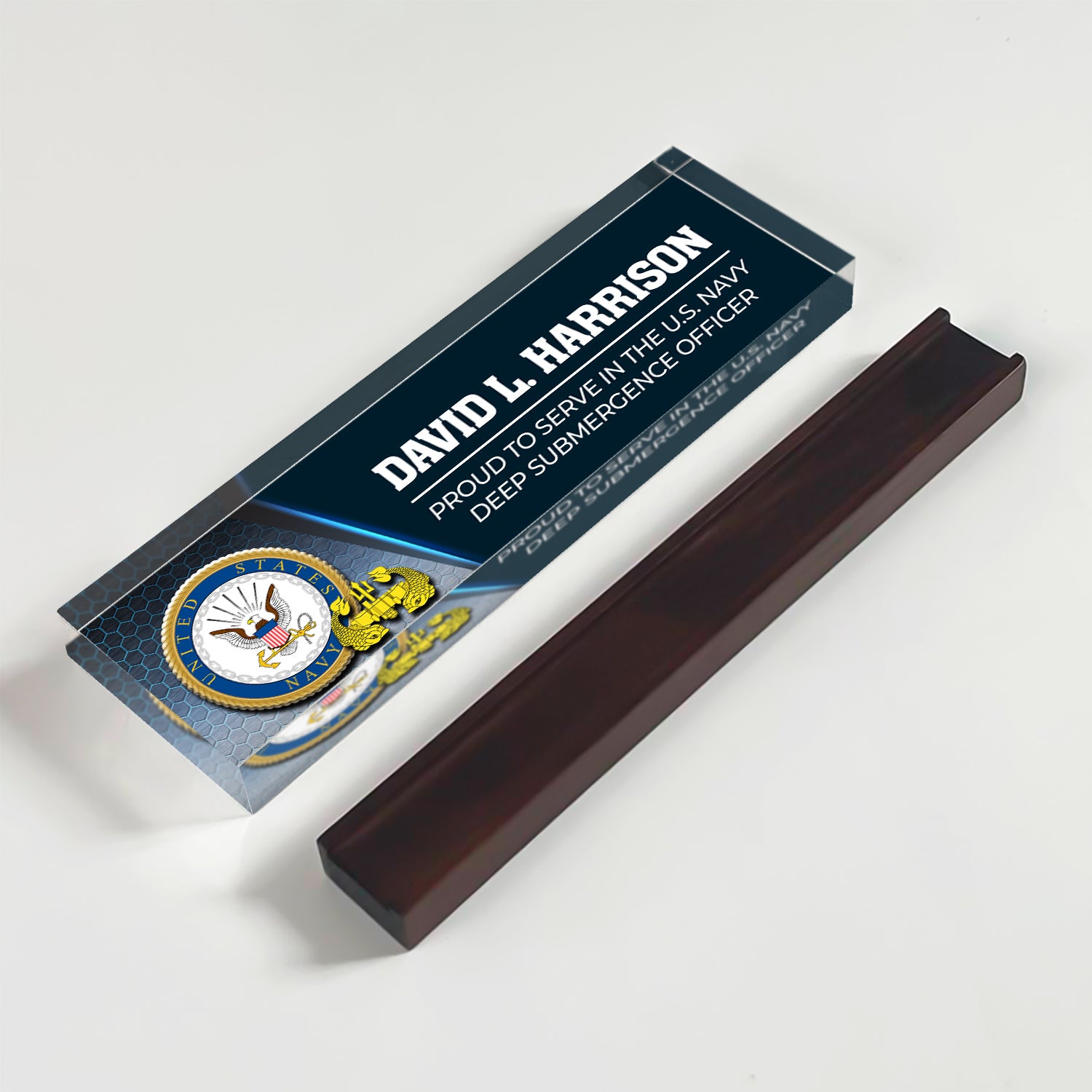 Custom U.S. Navy Special Warfare Acrylic Plaque – Personalized Military Gift