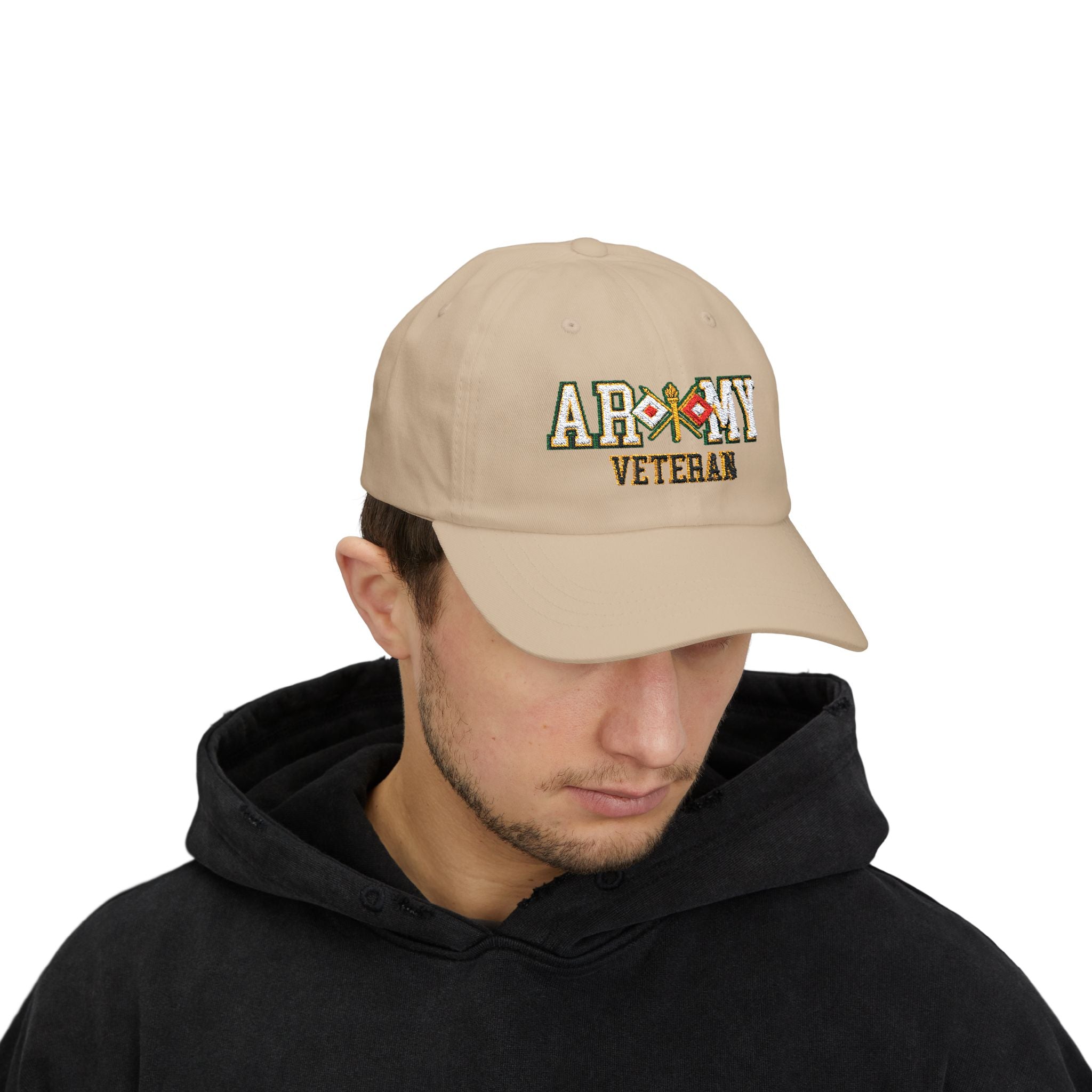 US ARMY Signal Corps Veteran Embroidered Classic Dad Cap