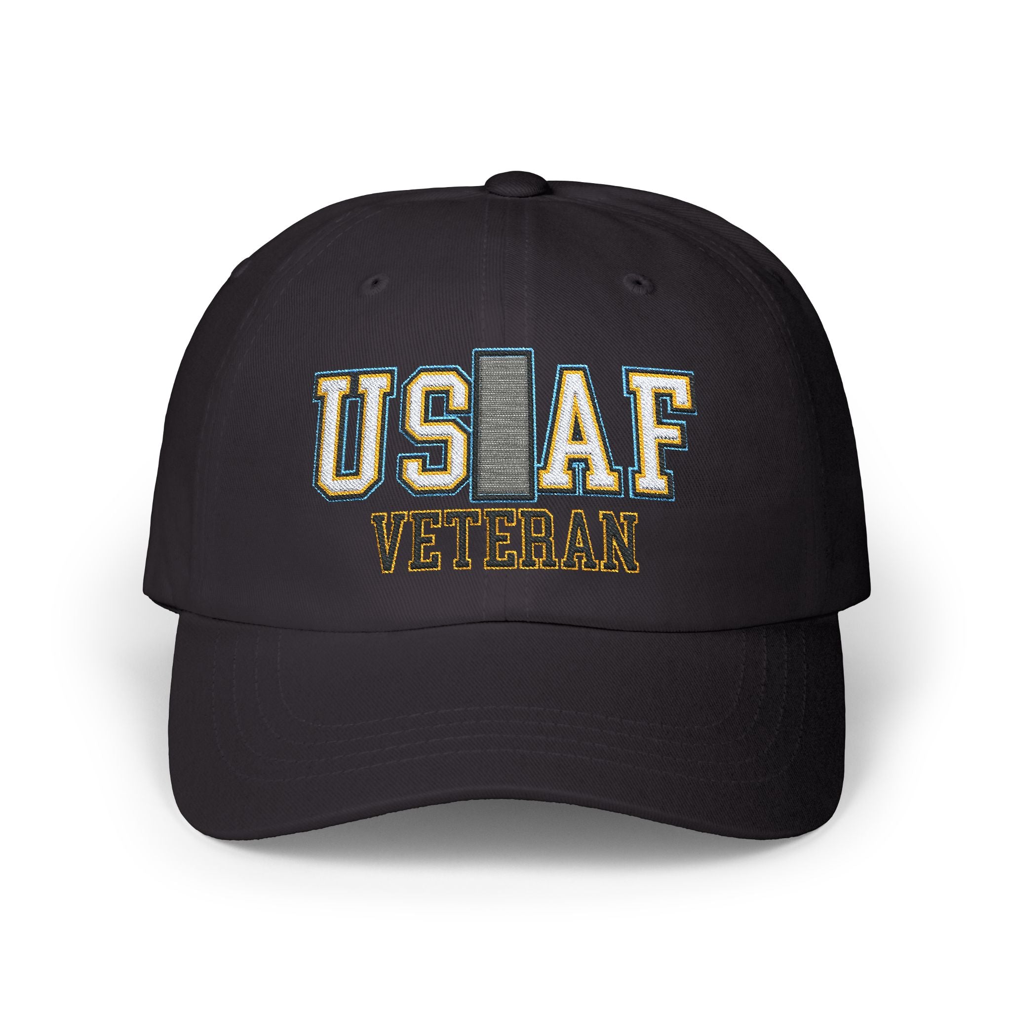 US Air Force O-2 First Lieutenant 1st L O2 Veteran Embroidered Classic Dad Cap