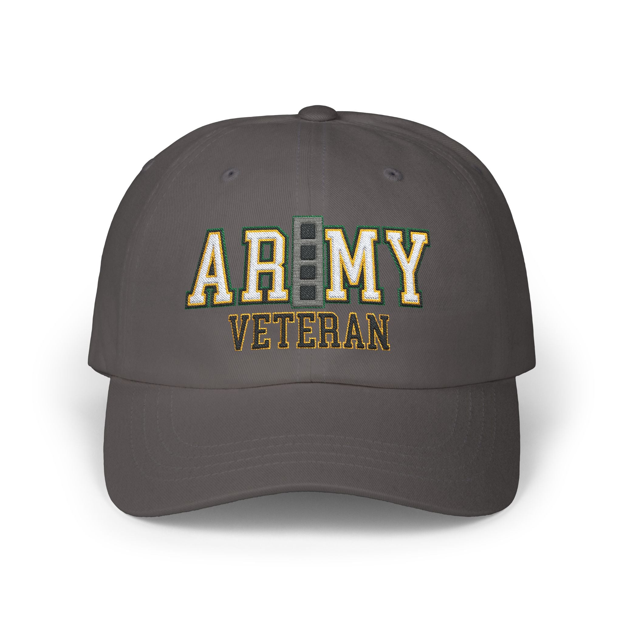 US Army W-4 Chief Warrant Officer 4 W4 CW4 Warrant Officer Veteran Embroidered Classic Dad Cap