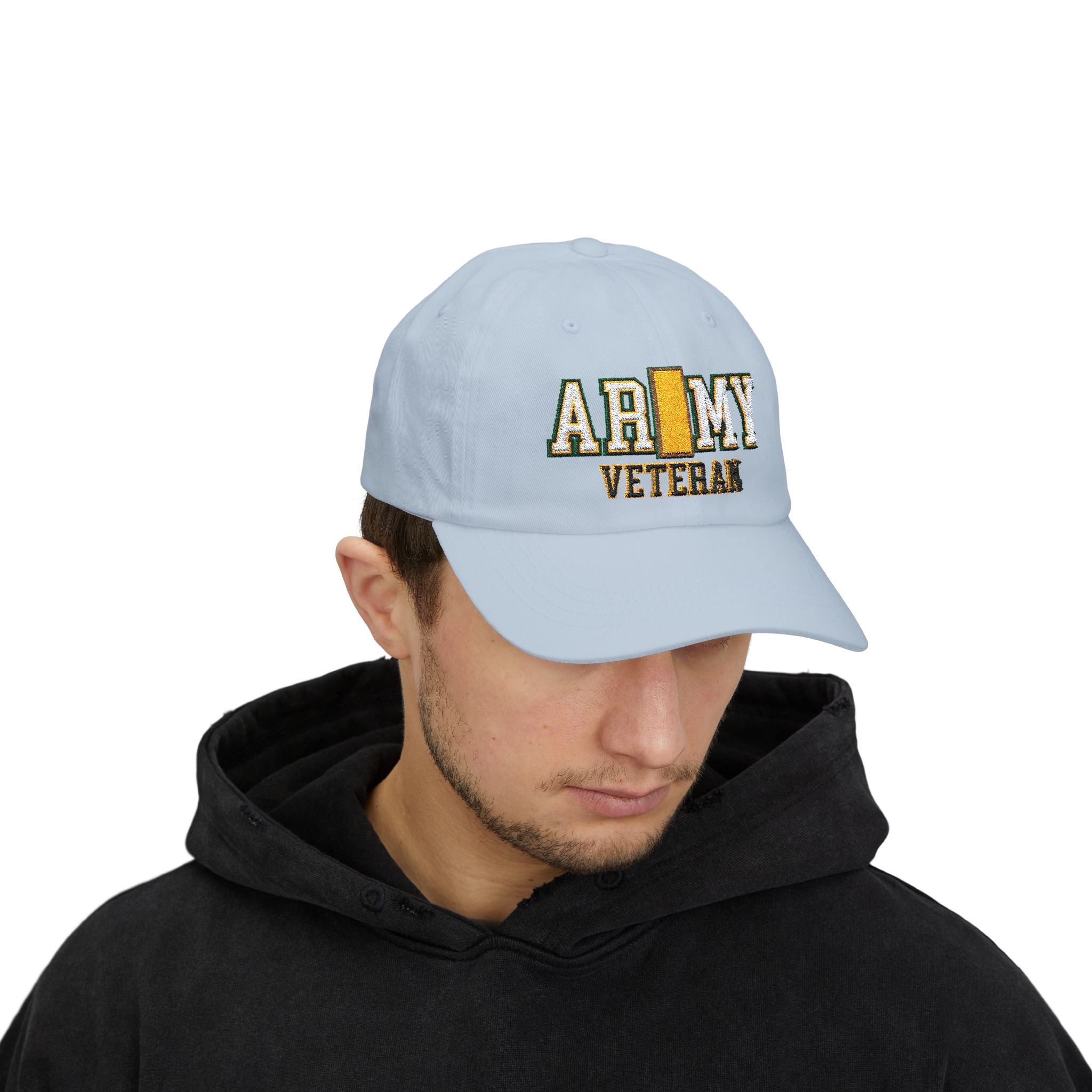 US Army O-1 Second Lieutenant O1 2LT Commissioned Officer Veteran Embroidered Classic Dad Cap