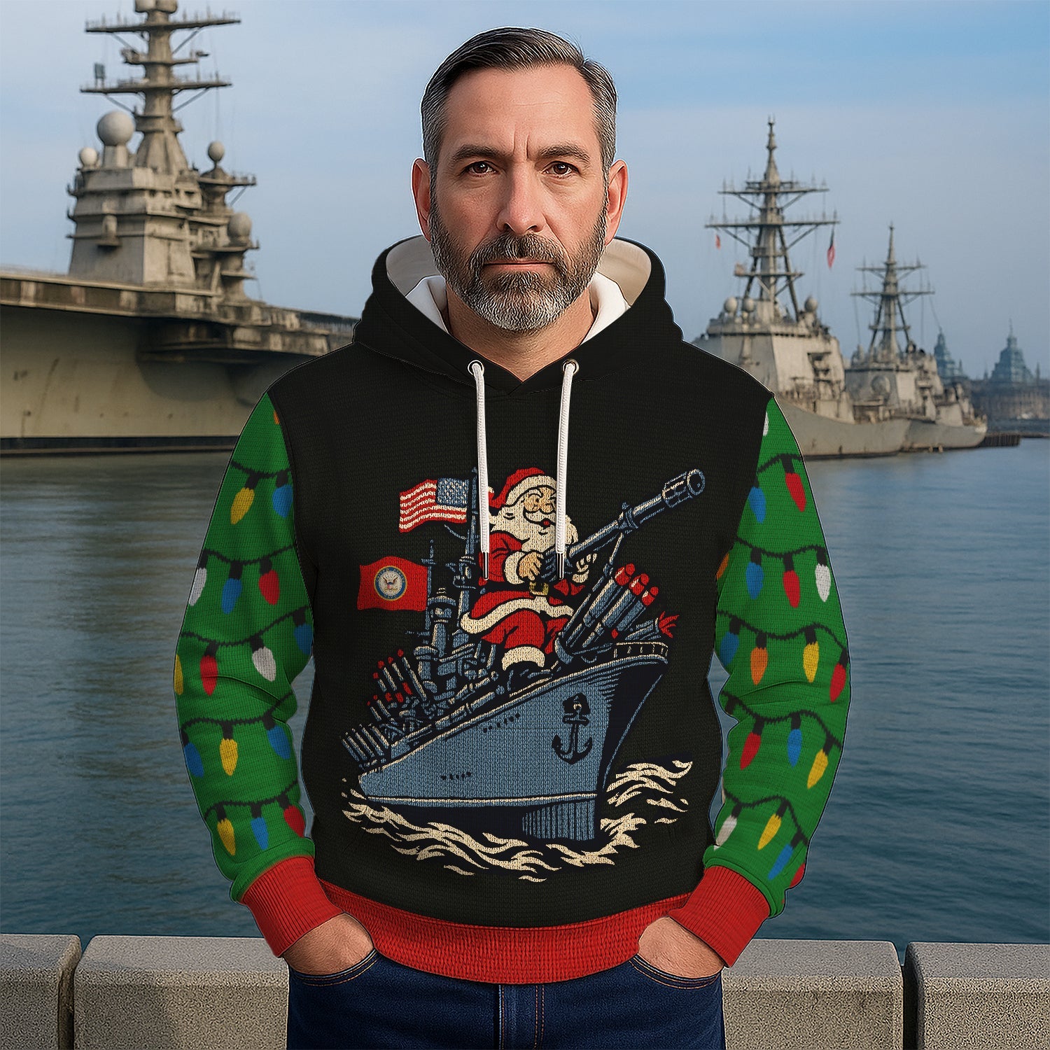 America's Navy A Legacy Of Valor Since 1775 Xmas 3D All Over Print