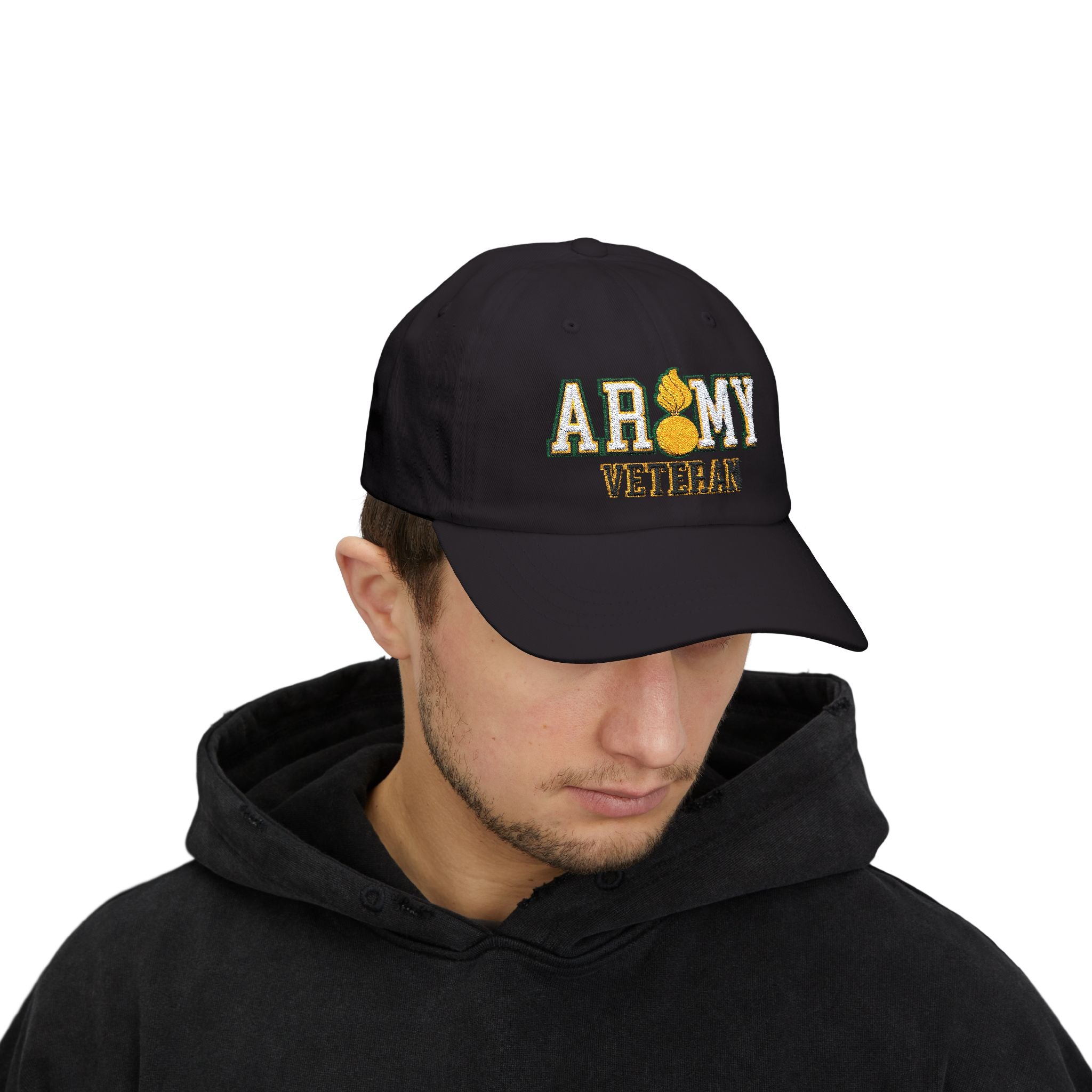 US ARMY Ordnance Corps Veteran Embroidered Classic Dad Cap