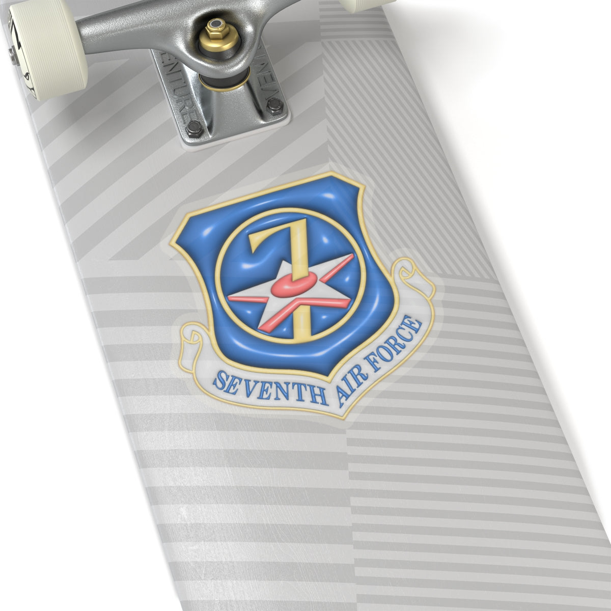 US Air Force Seventh Air Force 3D Effect Stickers