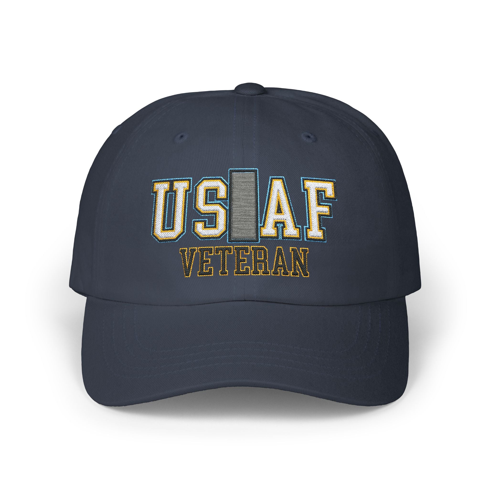 US Air Force O-2 First Lieutenant 1st L O2 Veteran Embroidered Classic Dad Cap